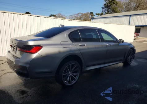 2020 BMW 750 Xi из США, поврежденный, VIN WBA7U2C09LCD72496